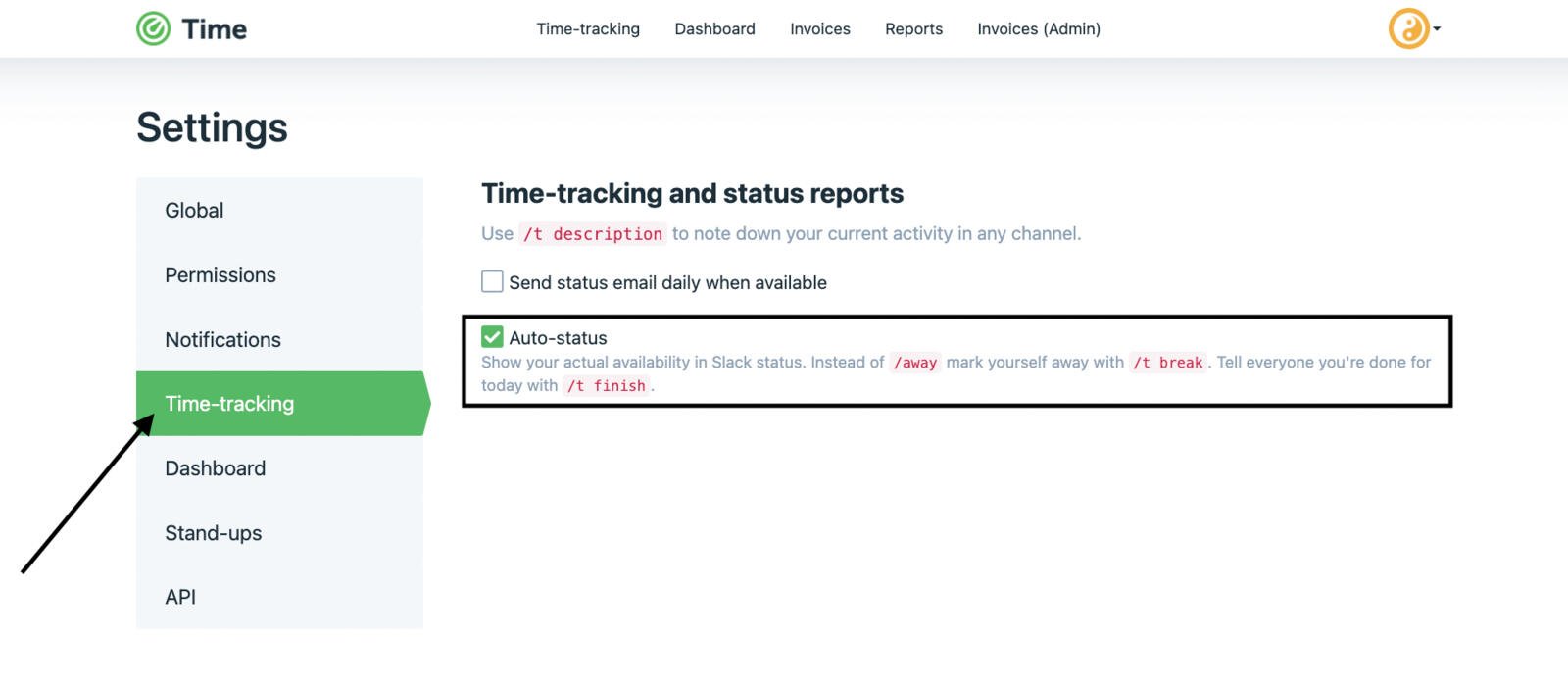 Time bot for Slack help, support and guidelines