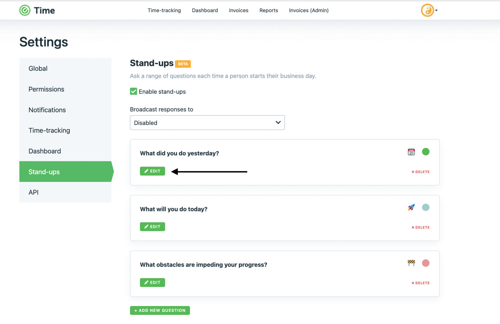Time bot for Slack help, support and guidelines