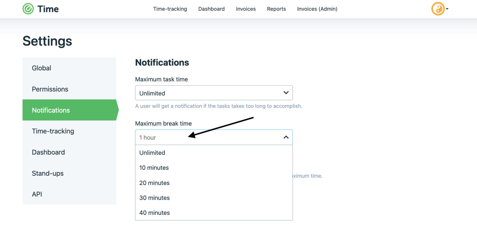 Time bot for Slack help, support and guidelines