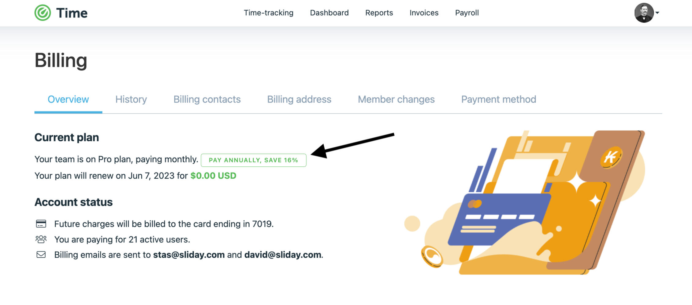 Time bot for Slack help, support and guidelines