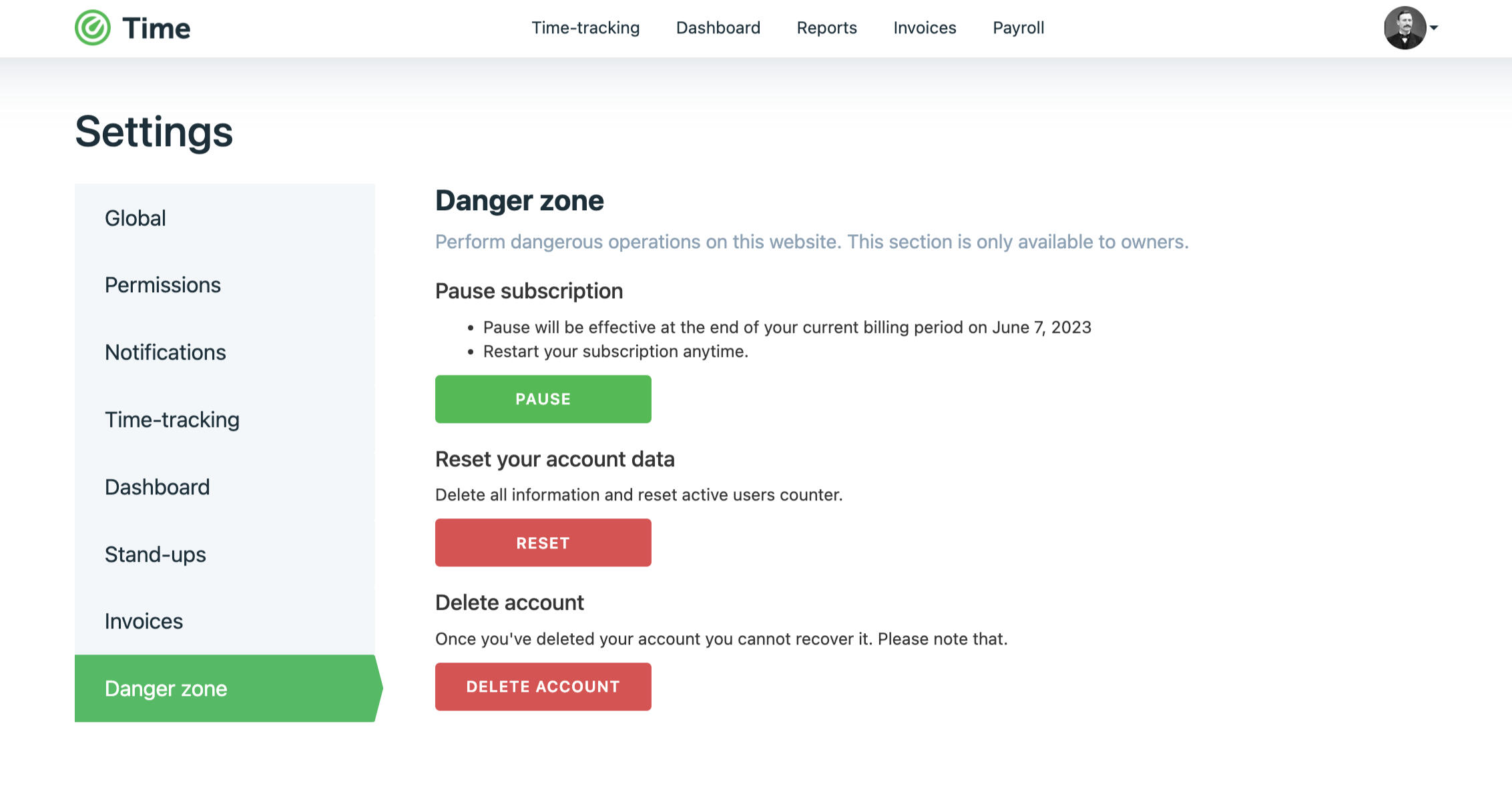 Time bot for Slack help, support and guidelines